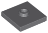 Plate, Modified 2 x 2 with Groove and 1 Stud in Center (Jumper)