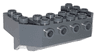Train Front Sloping Base with 4 Studs