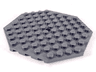 Plate, Modified 10 x 10 Octagonal with Hole