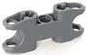 Technic, Axle and Pin Connector 2 x 5 with 2 Ball Joint Sockets, Closed Sides, Open Axle Holes