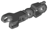 Hero Factory Arm / Leg with Ball Joint and Ball Socket and Pin Hole