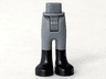 Mini Doll Hips and Trousers with Back Pockets with Black Boots Pattern - Thick Hinge