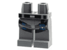 Hips and Legs with Black Belt and Straps with Dark Blue Clips and Pouch Pattern