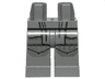 Hips and Legs with Jedi Robe and Silver Knees Pattern