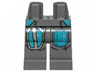 Hips and Legs with SW Mandalorian Dark Azure Armor Plates Pattern