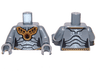 Torso SW Geonosian Zombie Pattern / Dark Bluish Gray Arms / Dark Bluish Gray Hands