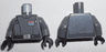 Torso SW Imperial Officer 14 (Colonel) Pattern / Dark Bluish Gray Arms / Black Hands