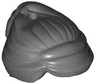 Minifigure, Hair Female Swept Back into Bun, Hole on Top