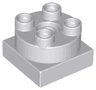Duplo Turntable Swivel 2 x 2 with Round Top