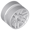Wheel 14mm D. x 9.9mm with Center Groove, Fake Bolts and 6 Double Spokes