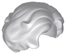 Minifigure, Hair Female Short, Wavy with Side Part