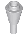 Cone 1 x 1 Inverted with Bar