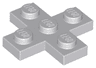 Plate, Modified 3 x 3 Cross
