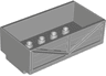 Duplo, Train Wagon (fits 2 x 6 car / train bases)