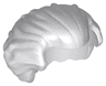 Minifigure, Hair Swept Back with Widow's Peak, Chin Length and Bushy in Back