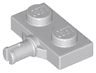 Plate, Modified 1 x 2 with Wheel Holder