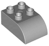 Duplo, Brick 2 x 3 Slope Curved