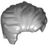 Minifigure, Hair Swept Left Tousled with Slight Widow's Peak and Short Sideburns
