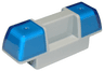 Duplo Siren with Trans-Dark Blue Lights