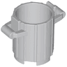Container, Trash Can with 2 Cover Holders
