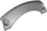 Technic, Panel Car Mudguard Arched #42 9 x 2 x 3 Rounded Top