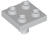 Plate, Modified 2 x 2 with Pin on Bottom