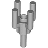 Bar 1.2L with Top Stud and 4 Bar Arms Up (Palm Tree Top)