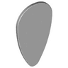 Minifigure, Shield Oval