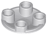 Plate, Round 2 x 2 with Rounded Bottom (Boat Stud)