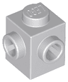 Brick, Modified 1 x 1 with Studs on 2 Sides, Adjacent