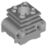 Technic Engine Cylinder with Partial Hollow Studs on Top and Bottom Slots