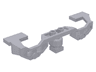 Train Motor 9V Decorative Side with Closed Hub Points