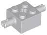 Brick, Modified 2 x 2 with Pins and Axle Hole