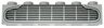 Brick 1 x 6 with Black and Silver Aston Martin DB5 Grille Pattern