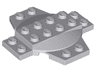 Plate, Modified 6 x 6 x 2/3 Cross with Dome