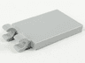Tile, Modified 2 x 3 with 2 Open O Clips
