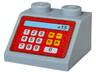 Slope 45 2 x 2 with Red Cash Register and '+15' Pattern