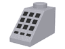 Slope 45 2 x 1 with Keypad with Black Buttons Pattern