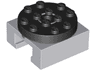 Turntable 4 x 4 Locking Grooved Base with Black Top (30516 / 30658)