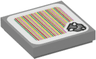Tile 2 x 2 with Super Mario Scanner Code Reznor (with Fireball) Pattern (Sticker) - Set 71390