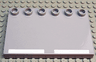 Duplo Tile, Modified 4 x 6 with Studs on Edge and Two White Lines Road Pattern