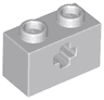Technic, Brick 1 x 2 with Axle Hole