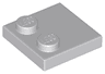 Tile, Modified 2 x 2 with Studs on Edge