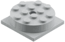 Turntable 4 x 4 Square Base with (Same Color) Top (3403 / 3404)