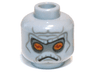 Minifigure, Head Alien with SW Neimoidian Gray Facial Lines Pattern