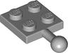 Plate, Modified 2 x 2 with Tow Ball