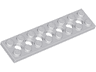 Technic, Plate 2 x 8 with 7 Holes