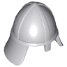 Minifigure, Headgear Helmet Castle Nasal Helmet with Angled Neck Protector