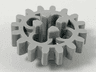 Technic, Gear 16 Tooth - Axle Hole with Open Sides