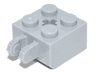 Hinge Brick 2 x 2 Locking with 2 Fingers Vertical and Axle Hole